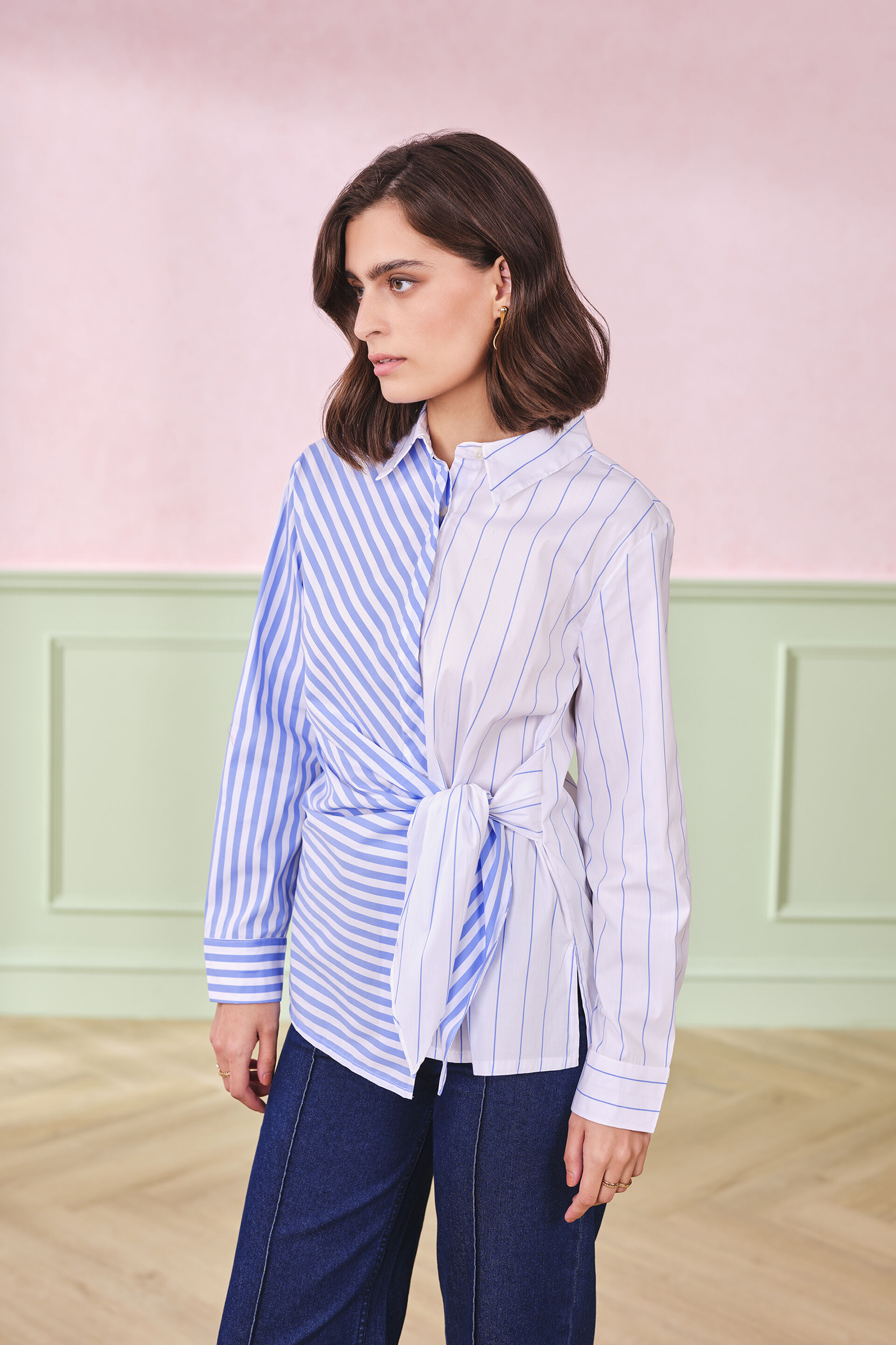 Duality Wrap Shirts, White, image 2